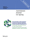 AUSTRALASIAN JOURNAL ON AGEING杂志封面